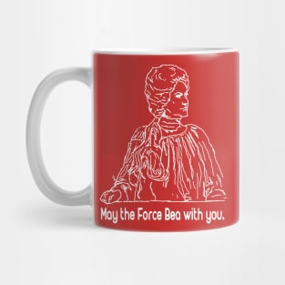 May the Force Bea with You - White Mug